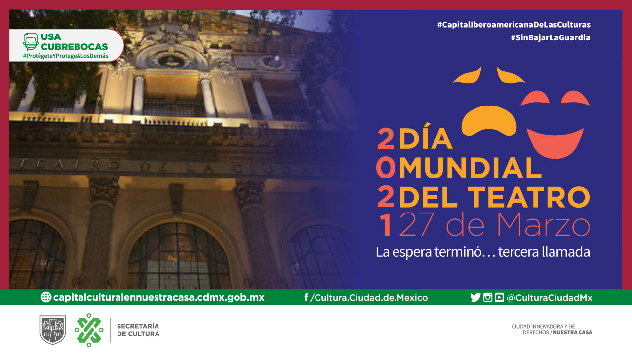CELEBRA SECRETARÍA DE CULTURA DE LA CIUDAD DE MÉXICO EL DIA