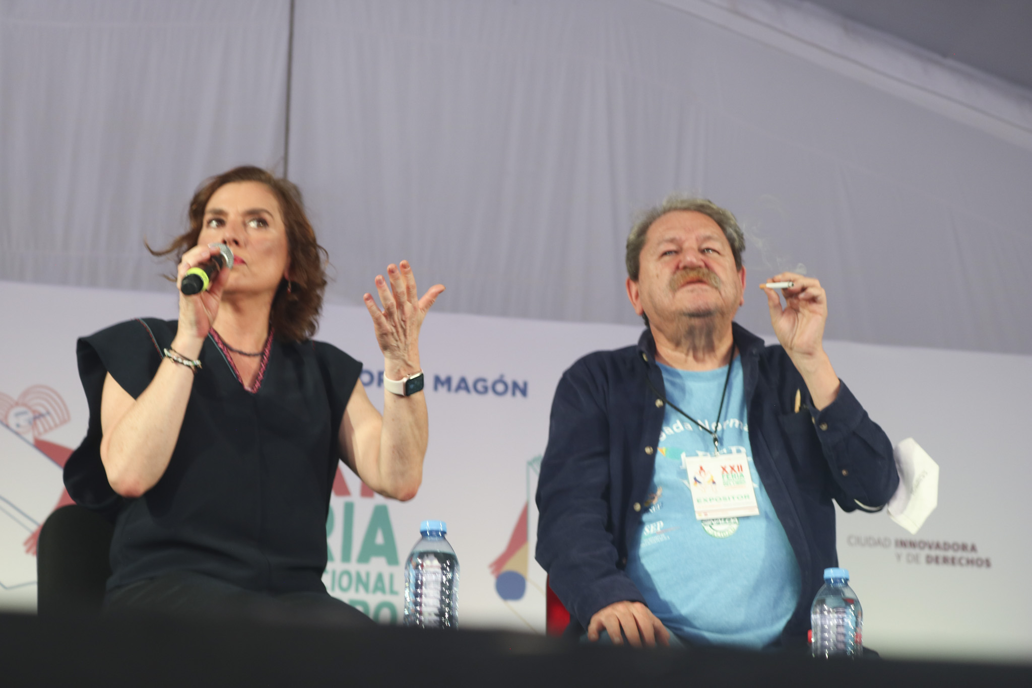BEATRIZ GUTIÉRREZ MÜLLER Y PACO IGNACIO TAIBO II ABORDAN ELPLACER DE LA LECTURA EN LA XXII FIL ZÓCALO (3).jpg