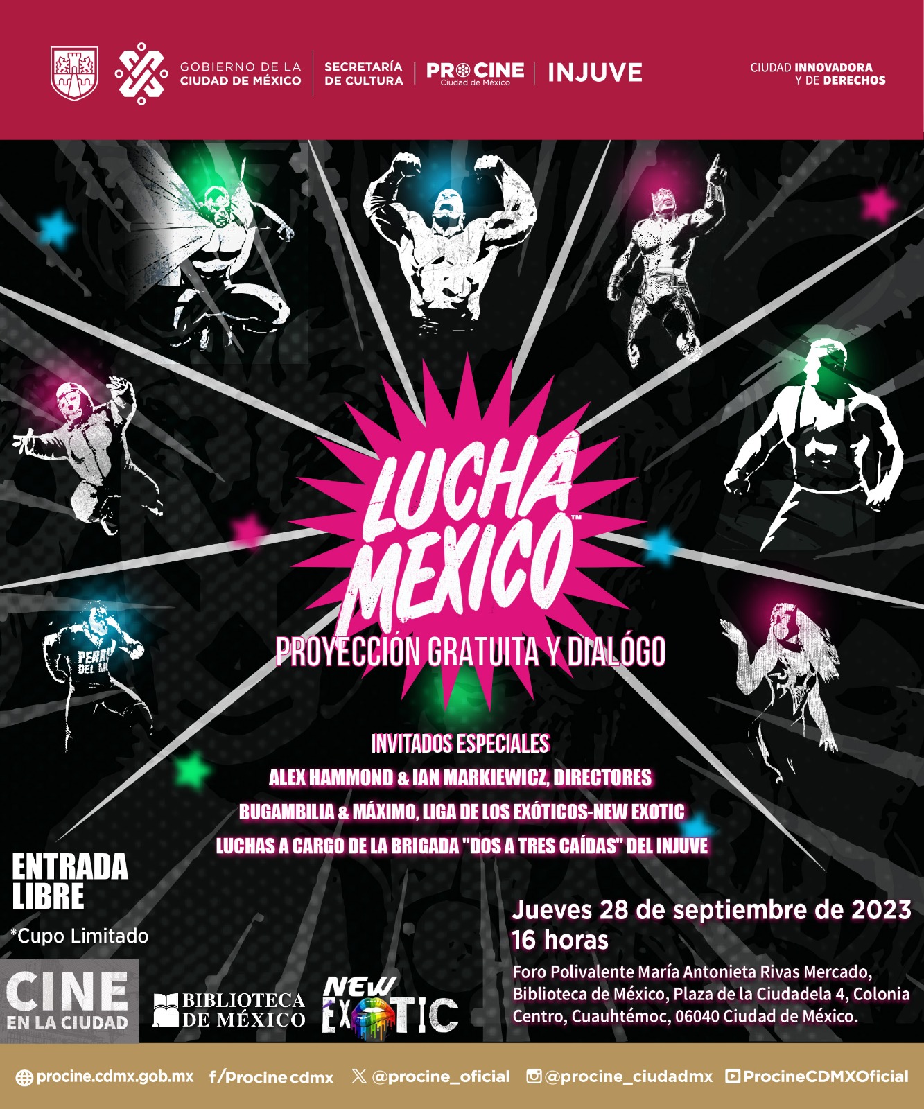 Cartel Función Lucha México.jpeg